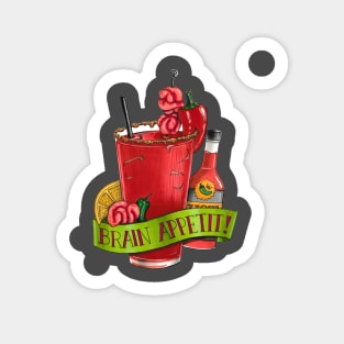 Brain Appetit Sticker